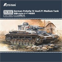 FH3026  техника и вооружение  German Pzkpfw IV Ausf.F1 Medium Tank  (1:72) 6921970403193