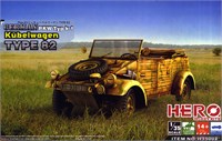 H35002  техника и вооружение  German PKW Typ k1 Kübelwagen Type 82  (1:35) 4710207350025