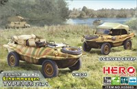 H35003  техника и вооружение  German Pkw.K2s Schwimmwagen Type 166  2 in 1  (1:35) 4710207350032