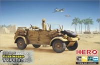 H35004  техника и вооружение  German PKW Typ k1 Kübelwagen Type 82 Africa corps  (1:35) 4710207350049