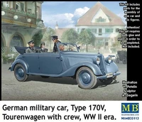 MB35113  техника и вооружение  Немецкий военный Type 170V с экипажем  (1:35) 2000000070391