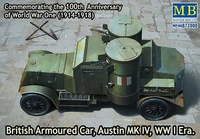 MB72008  техника и вооружение  AUSTIN MK.IV, 1МВ  (1:72) 2000000070698