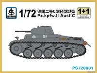 PS720001  техника и вооружение  Pz.Kpfw. II Ausf. C 1+1 Quickbuild  (1:72) 2000002048046