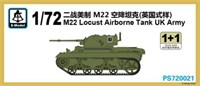 PS720021  техника и вооружение  Locust Airborne Tank UK Army 1+1 Quickbuild  (1:72) 2000002048060