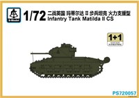 PS720057  техника и вооружение  Infantry Tank Matilda II CS 1+1 Quickbuild  (1:72) 2000000192918