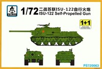 PS720063  техника и вооружение  ISU-122 Self-Propelled Gun 1+1 Quickbuild  (1:72) 2000000192925
