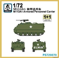 PS720070  техника и вооружение  M113A1 Armored Personnel Carrier 1+1 Quickbuild  (1:72) 2000000217437