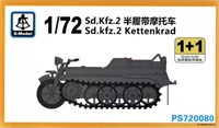 PS720080  техника и вооружение  Sd.Kfz. 2 Kettenkrad 1+1 Quickbuild  (1:72) 2000000192949