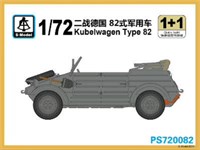 PS720082  техника и вооружение  Kubelwagen Type 82 1+1 Quickbuild  (1:72) 2000000192956