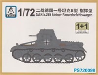 PS720098  техника и вооружение  Sd.Kfz.265 kleiner Panzerbefehlswagen 1+1 Quickbuild  (1:72) 2000000193014