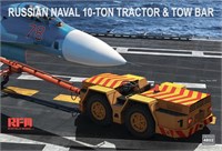 RM-4802  техника и вооружение  Russian Naval 10-ton Tractor and Tow Bar  (1:48) 2000002174608