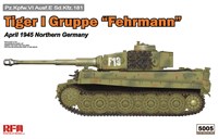 RM-5005  техника и вооружение  Tiger I Gruppe "Fehrmann" April 1945 Northern Germany  (1:35) 4897062620064