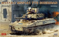 RM-5020  техника и вооружение  M551A1/ M551A1 TTS Sheridan  (1:35) 4897062620255