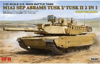 RM-5026  техника и вооружение  M1A2 SEP ABRAMS TUSK I/TUSK II 2 IN 1 full interior  (1:35) 4897062620378