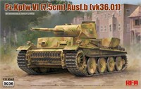 RM-5036  техника и вооружение  Pz.Kpfw.VI Ausf.B (VK36.01) w/ workable track  (1:35) 4897062620460