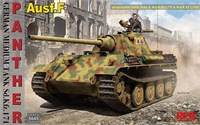 RM-5045  техника и вооружение  German Medium Tank Sd.Kfz.171 Panther Ausf.F w/workable track  (1:35) 4897062620446