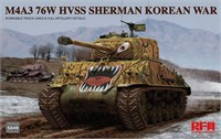 RM-5049  техника и вооружение  M4A3 76(W) Sherman (Korean War) (1:35) 4897062620859