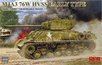 RM-5058  техника и вооружение  M4A3 76(W) Sherman early (HVSS T66 track)  (1:35) 4897062620996