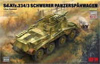 RM-5134  техника и вооружение  Sd.Kfz. 234/3 Schwerer Panzerspähwagen 7.5cm Stummel  (1:35) 4897062622174