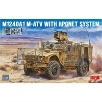 RM-5145  техника и вооружение U.S MRAP All Terrain Vehicle M1240A1 M-ATV with RPGNET System  (1:35) 2000002218395