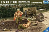 RV35020  техника и вооружение  U.S.M1 57mm Anti-Tank Gun on M2 carriage (late version)  (1:35) 2000000225012