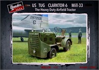TM32001  техника и вооружение  US Tug Clarktor-6 Mill-33 The heavy duty airfield tractor  (1:32) 5391532331195