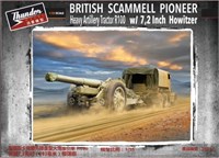 TM35212  техника и вооружение  Scammell Pioneer Heavy Artillery Tractor R100+7.2Inch Howitzer (1:35) 5391532331133