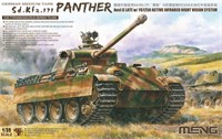 TS-054  техника и вооружение  Panther Ausf.G Late FG1250 Active Infrared Night Vision System  (1:35) 4897038553655