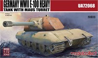 UA72068  техника и вооружение  Germany WWII E-100 Heavy Tank with Maus turret   (1:72) 2000000099750