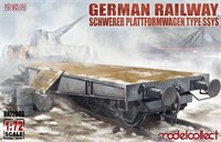 UA72086  техника и вооружение  German Railway Schwerer Plattformwagen Type SSys (1+1 pack)  (1:72) 2000000185378