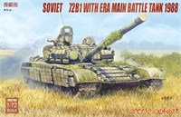 UA72104  техника и вооружение  Soviet Танк-72B1 with ERA main battle tank 1988  (1:72) 2000000099804