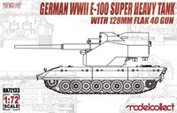 UA72133  техника и вооружение  German WWII E-100 Super Heavy Tank 128mm Flak 40 Gun  (1:72) 2000002216766