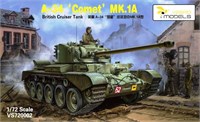 VS720002  техника и вооружение  A-34 'Comet' MK.1A British Cruiser Tank  (1:72) 4589913297425