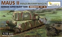 VS720006  техника и вооружение  Panzerkampfwagen Maus II  (1:72) 4580702131241