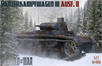 W-006  техника и вооружение  Panzerkampfwagen III Ausf.B  (1:72) 4544032773038