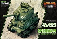 WWT-002  техника и вооружение  World War Toons Sherman U.S. Medium Tank M4A1 4897038558018