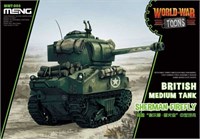 WWT-008  техника и вооружение  World War Toons Sherman-Firefly British Medium Tank 4897038558087