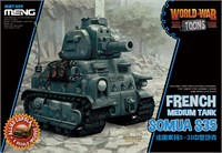 WWT-009  техника и вооружение  World War Toons Somua S35 French Medium Tank 4897038558100