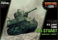WWT-012  техника и вооружение  World War Toons M5 Stuart U.S. Light Tank 4897038558179