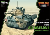 WWT-014  техника и вооружение  World War Toons A12 Matilda II British Infantry Tank 4897038558209