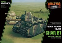 WWT-016  техника и вооружение  World War Toons Char B1 French Medium Tank 4897038558315
