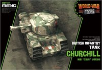 WWT-017  техника и вооружение  World War Toons Churchill British Infantry Tank 4897038558391