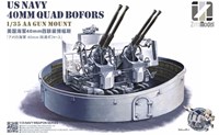ZM53001S  техника и вооружение  US Navy 40mm Quad Bofors AA gun mount  (1:35) 6976682430050