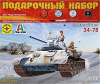 ПН307201  техника и вооружение  Советский Танк-34-76  (1:72) 4607061768816