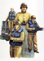 00408  фигуры  WW2 USN LCM Crew  (1:35) 6922803604084