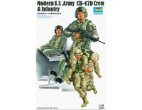 00415  фигуры  Modern U.S .Army CH-47D Crew &amp; Infantry  (1:35) 9580208004150
