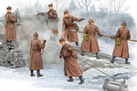 00427  фигуры  Soviet B-4 Howitzer Artillery Crew  (1:35) 9580208004273
