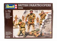 02509  фигуры  Британские парашютисты (Вторая Мировая война) (1:72) 4009803025094