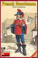16011  фигуры  FRENCH GUARDSMAN XVII CENTURY  (1:16) 4820041100288
