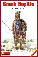 16013  фигуры  GREEK HOPLITE IV CENTURY B.C.  (1:16) 4820041100264